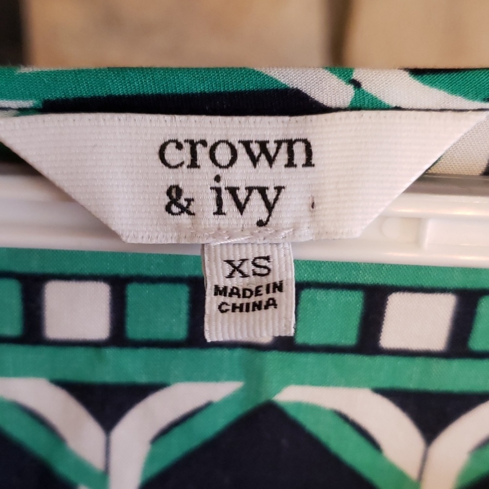 Crown and Ivy Fish Dress Sz XS - Picture 5 of 6